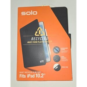 Solo New York Universal Tablet Case - Fits iPad 10.2" Tablets,‎ Black